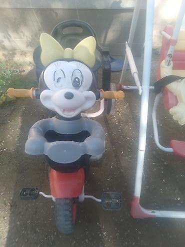 körpü mebel: Uşaq üçtəkərli velosiped – Minnie Mouse üslubunda.Cuzi endirim ve — 1