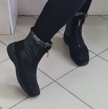 kratke cizme kaubojke: Ankle boots, Ara, 38