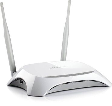 Модемы и сетевое оборудование: Разное Wi-fi оборудование б.у. Tp-link. MR-3420. Вай-фай роутер с USB
