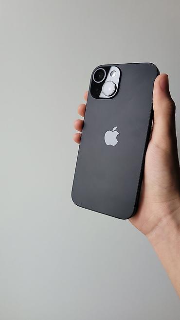 Apple iPhone: IPhone 15, Б/у, 128 ГБ, Черный, Чехол, Кабель, 100 % — 1