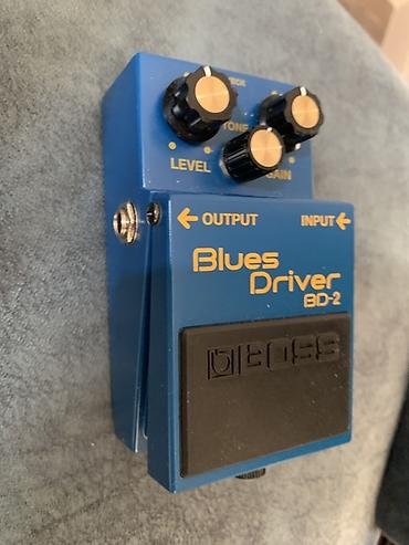 Гитары: Гитарная педаль перегруза BOSS Blues Driver BD-2 - Классический — 3
