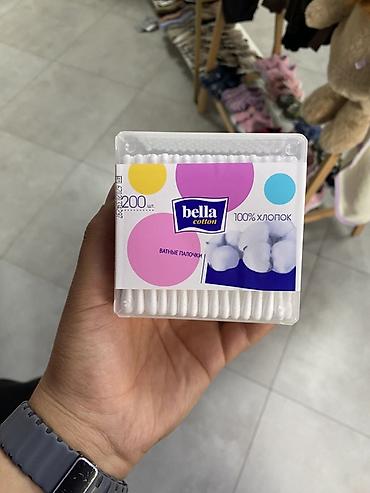 Гигиена и ароматизаторы: Ватные палочки Bella Cotton - Количество: 200 шт. - Материал: 100% — 1