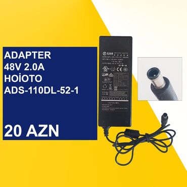 Digər kompüter aksesuarları: Adapterlər “5/5,5/12/14/19/30/48V 0,5/1/2/3/4/5A” ⭐5V 1.2A TPI — 17
