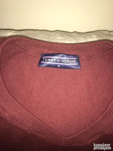 Džemperi: Original TOMMY HILFIGER dzemper M / L NOV 100% cotton Ramena 47cm — 6