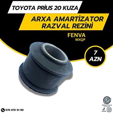 turbo az sprinter 208: Məhsul: Arxa amortizator razval rezini Model uyğunluğu: Toyota Prius — 1
