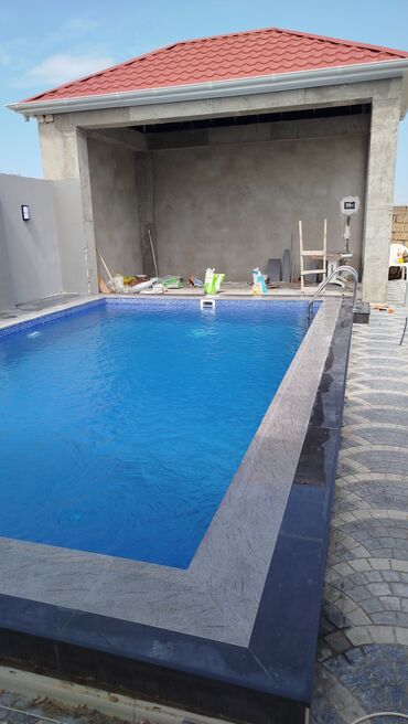 Hovuzlar: LED işıqlandırmalı hovuz və hidromasajlı isti vanna - Gecə istifadə — 11