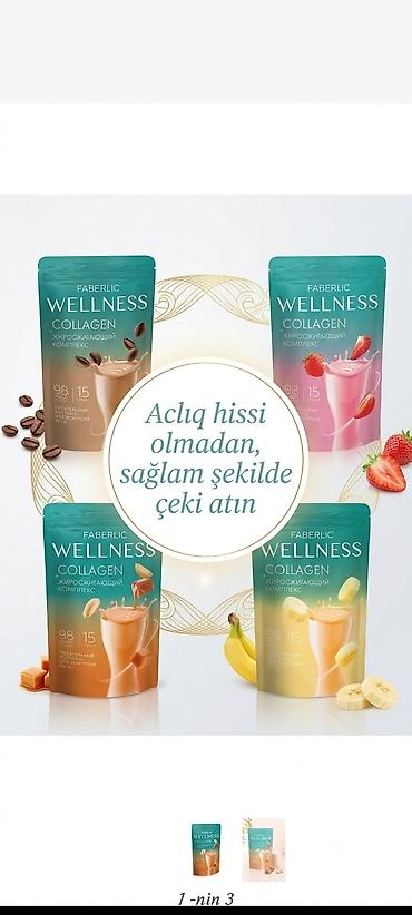 ziyafet donu s: FABERLIC Wellness Collagen – kollagenli qida kokteylləri Məhsulun — 1