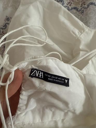 lindex deca: Zara haljina na bretele, bela - Model: mini/kratka haljina A-kroja sa — 4
