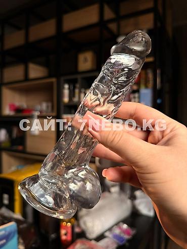 Товары для взрослых: Прозрачный фаллоимитатор с мошонкой на присоске «Flawless Clear Dildo — 2
