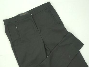 woskowane legginsy z wysokim stanem zara: Reserved, Spodnie materiałowe damskie, rozmiar L