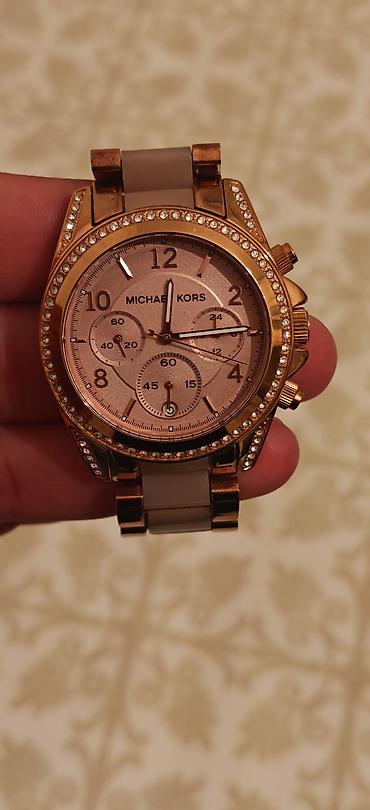 bernhard h mayir: İşlənmiş, Qol saatı, Michael Kors, rəng - Qızılı — 1