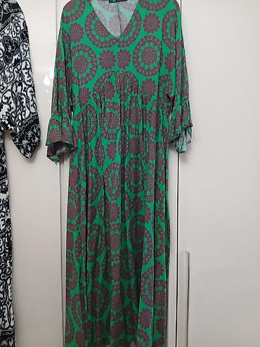 Haljine: Dugačke ženske haljine sa printom – lepršavi krojevi - Model 1 — 4