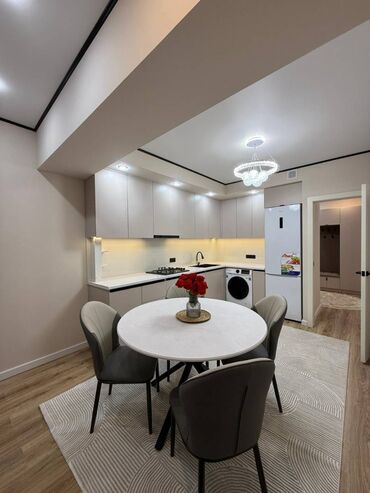 дизель продажа квартир в бишкеке: 2 комнаты, 50 м², Элитка, 8 этаж, Евроремонт