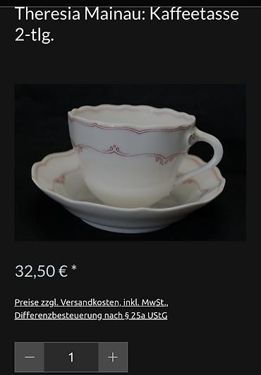 Ostali antikviteti: Servis 8 osoba 1969g Hutschenreuther Maria Terezija.Nemacka — 5