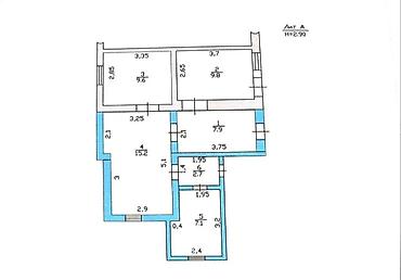 Продажа коттеджей и домов: 5 комнат, 52 м², 2 соток, Бишкек, Рабочий Городок — 12