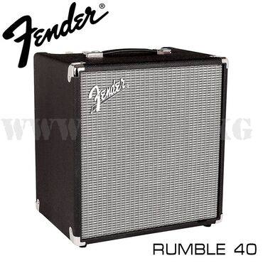 мини усилитель: Комбоусилитель для бас-гитары Fender Rumble 40 Значительный шаг