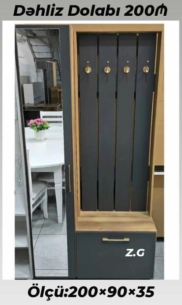 Dolablar: Yeni, Düz dolab, Dəhliz dolabı