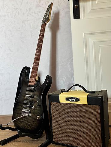 İbanez elektro gitara + CORT gitar amfisi (set) - Gitara: İbanez