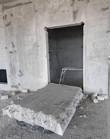 televizor temiri: Beton kəsimi və deşilməsi xidməti - Monolit və panellərdə açılışların — 5
