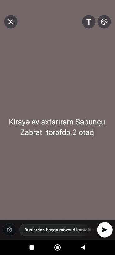 sabunçuda kirayə evlər 2023: Xidmət: Kirayə ev axtarışı Axtarılan ərazi: Sabunçu – Zabrat tərəfi