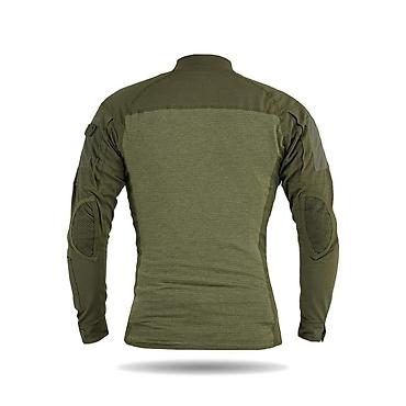 Женская одежда: Тактическая кофта (combat shirt) цвет олива, с длинным рукавом и — 2