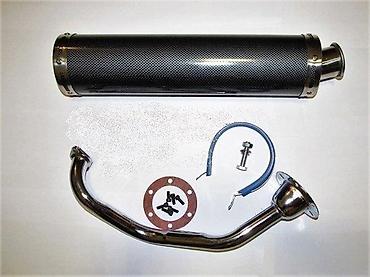skuter 49: Ispušni sistem za skuter/moped – sportski auspuh sa pratećim delovima — 1