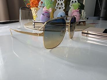 Naočare: Cartier sunčane naočare – aviator/kvadratni hibrid - Okvir: metal — 6