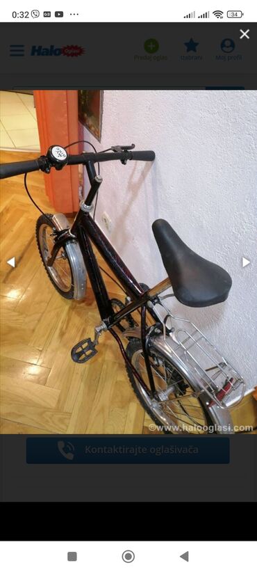 bicikla za devojčice: Bicikl dobar za dete možda do 7 g. 14 gume 
Ispravna 
 Mirjevo
