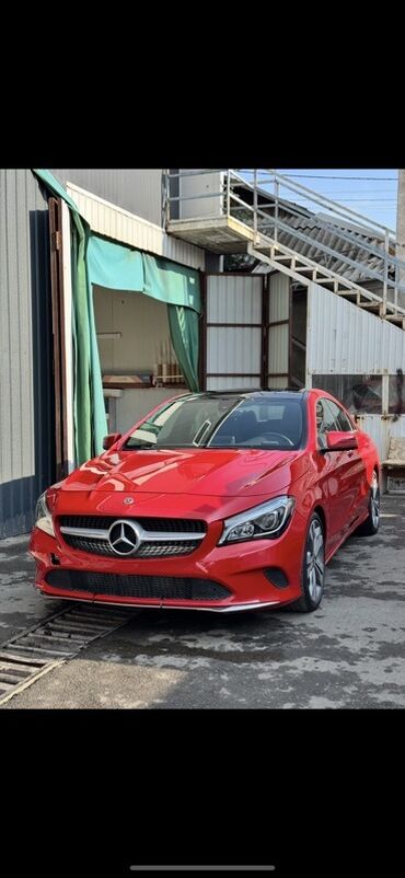 хентай акцент: Mercedes-Benz CLA 250 4MATIC, красный седан-купе. Ключевые
