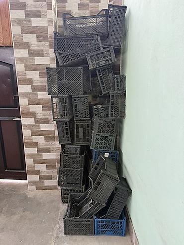 hava kampressor: Plastik tara/palet qəfəslər (meyvə-tərəvəz yeşikləri) 0.40 qəpik - — 1