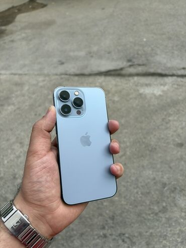 i̇phone 13 pro qiyməti: IPhone 13 Pro, 128 GB, Sierra Blue, Face ID