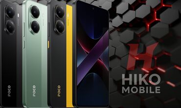 айфон 15 про макс бу цена: Poco X7 Pro, 256 GB, rəng - Qara, Barmaq izi, Face ID