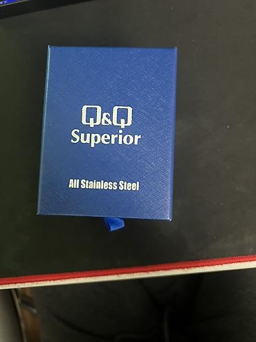 Наручные часы: Q&Q Superior paslanmayan polad qol saatı - Brend/model: Q&Q — 1