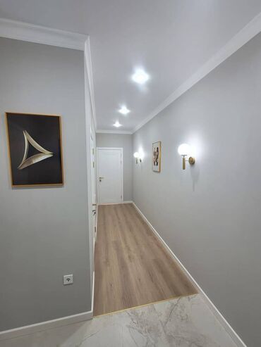 квартира токмок сниму: 2 бөлмө, 50 кв. м, Элитка, 10 кабат, Евроремонт