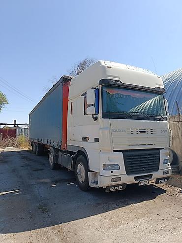 Тягач, DAF, 1999 г., Тентованный at lalafo.kg Тягач, DAF, 1999 г., Тентованный