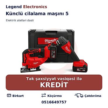 kreditle drel: Elan başlığı: Künclü cilalama maşını 5, 128V Künclü cilalama maşını — 1