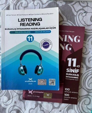 İngilis dili Listening güvən
az istifadə olunub,səliqəlidir