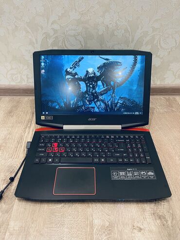 Ноутбуки: Ноутбук, Acer, 8 ГБ ОЗУ, Intel Core i7, 15.6 ", Б/у, Игровой, память NVMe SSD — 1