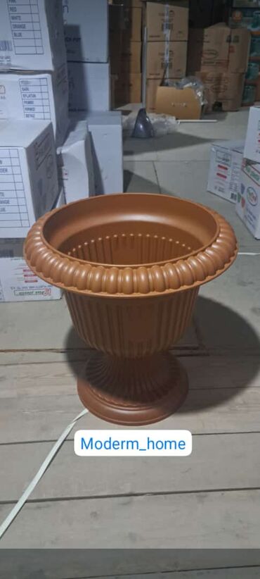 Bitkilər üçün dibçəklər: Dipçekler gül qabilar 30 sm 50 sm 70 sm 75 sm 85 sm 90 sm olculer var — 10