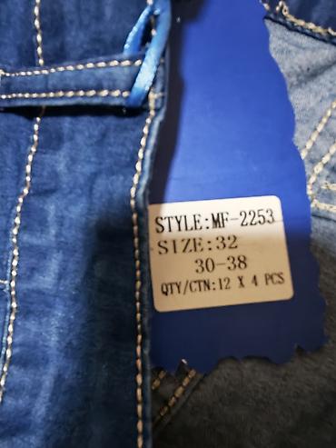 forma ideale krnjaca: Nove farmerke. br.32 imaju elastina,merim sta treba — 2