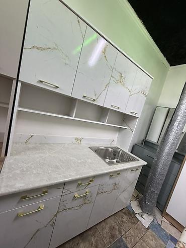 Кухонные гарнитуры: Кухонный гарнитур, Новый, цвет - Белый — 2