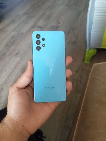 Samsung: Samsung Galaxy A32, 128 GB, rəng - Göy, İki sim kartlı