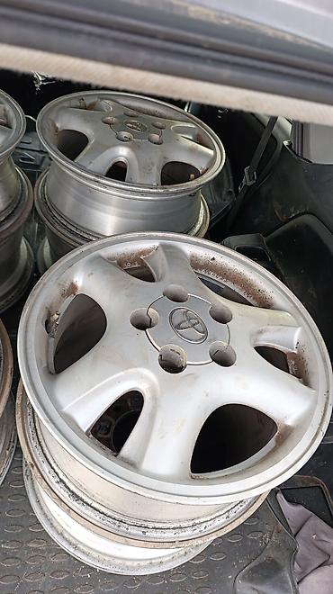 диски калдина: Литые Диски R 15 Toyota, Комплект, отверстий - 5, Б/у — 2