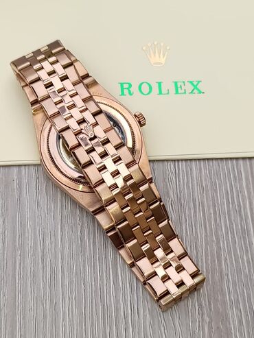 Qol saatları: Yeni, Qol saatı, Rolex, rəng - Qızılı — 4