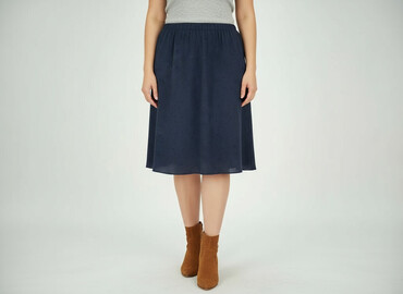 krótkie czarne spódnice: Spódnica damska, rozmiar XL