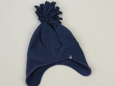 czapka z daszkiem niebieska: Czapka, 50-51 cm, stan - Dobry