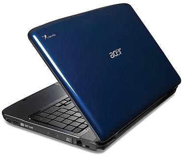 Ноутбук Acer (серия Aspire), синий корпус. Ключевые особенности: -