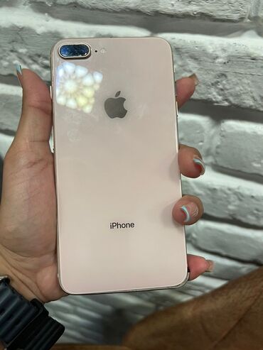 playstation plus qiymeti: IPhone 8 Plus, Rose Gold, Barmaq izi