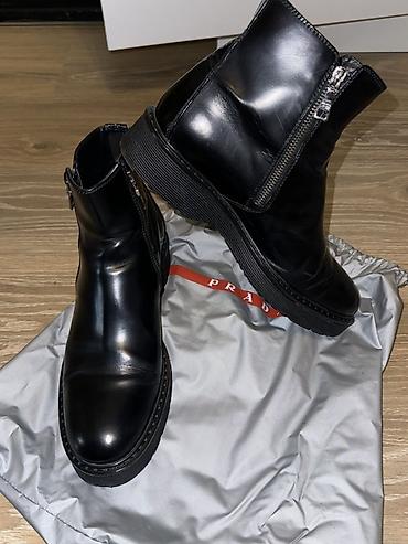 Botinkalar: Prada qadın qısa dəri çəkmələri - Model kodu: 3T5880 - Ölçü: 39.5 - — 5