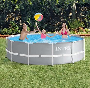 matrex 30: Бассейн каркасный INTEX 366х99см с фильтр-насос🏊‍♂️💦 Наслаждайтесь — 6